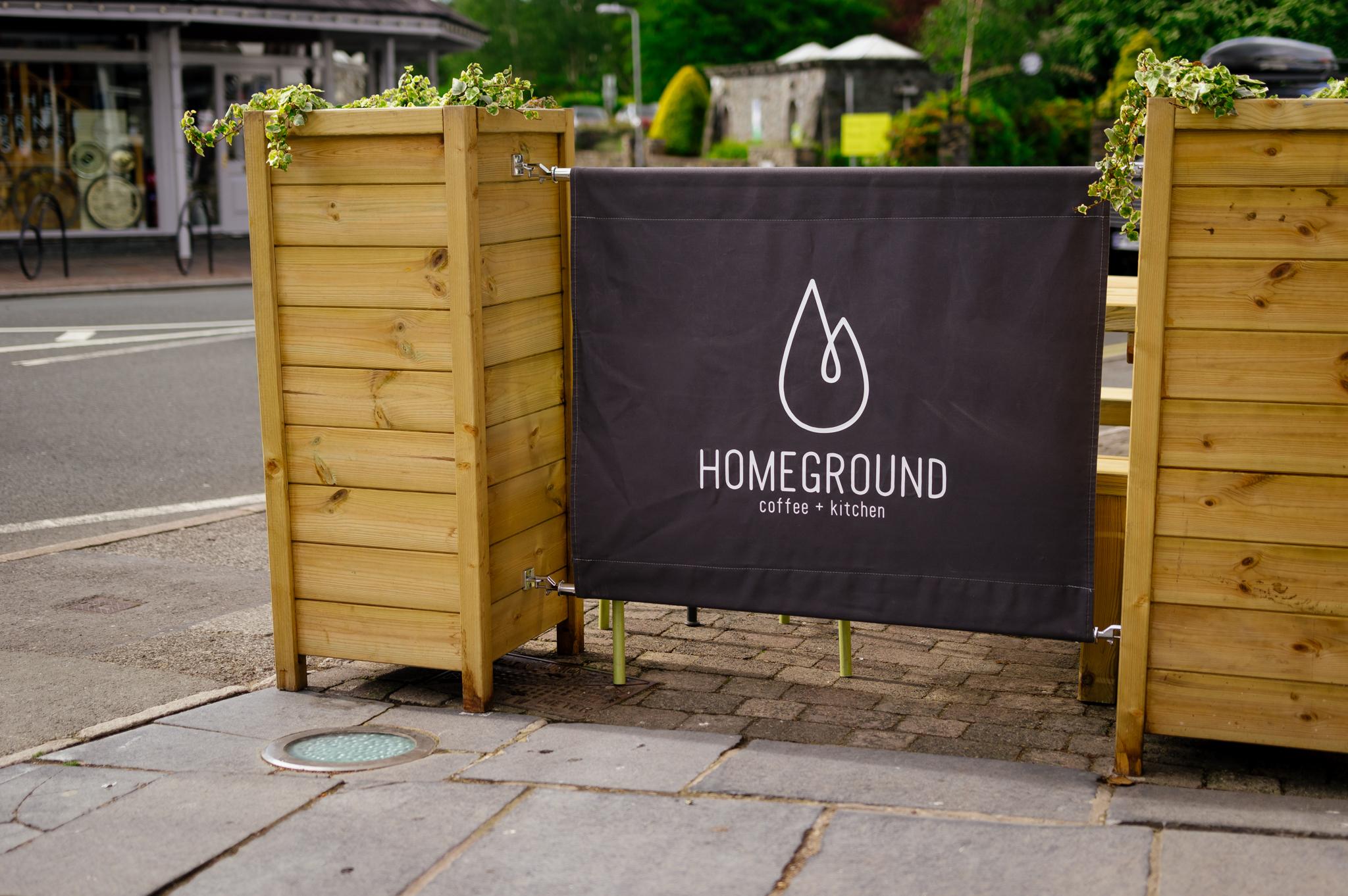 digitally printed cafe barriers lake district