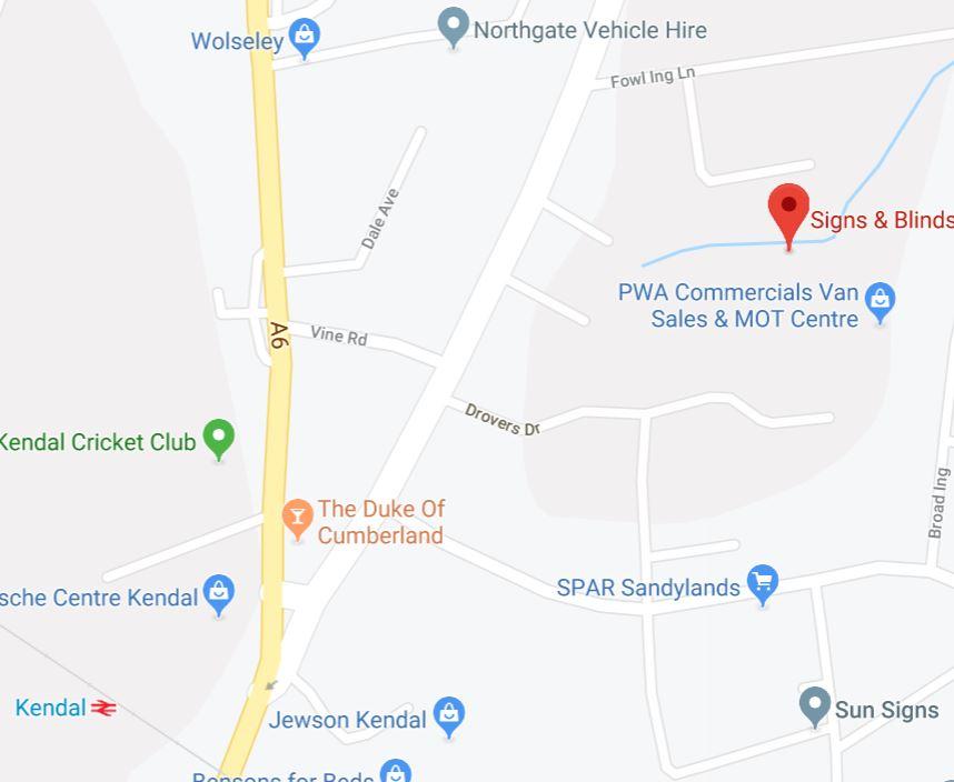 Signs & Blinds By Design Location